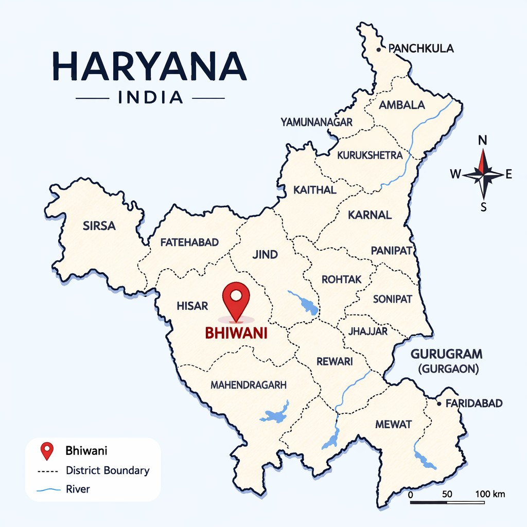Haryana Map